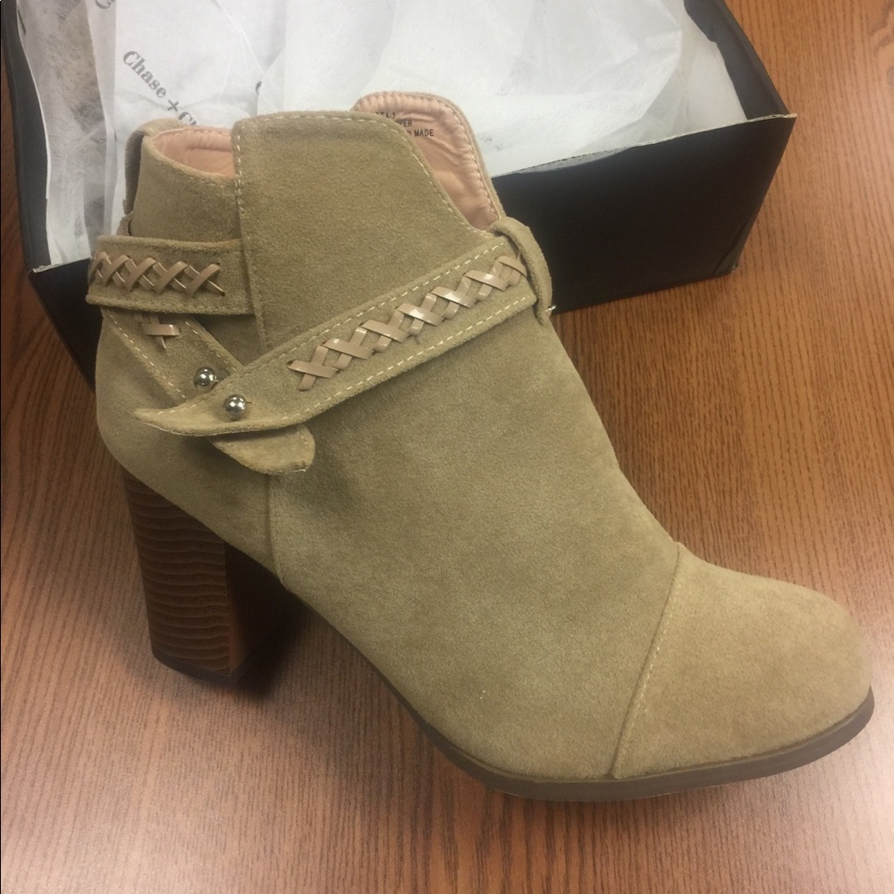 NIB Chase + Chloe Ankle Boots